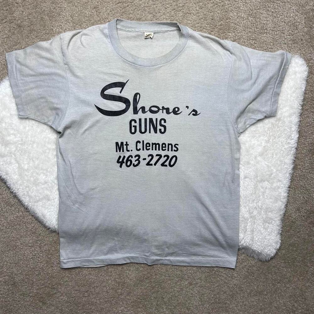 Vintage 1980s single stitch graphic tee